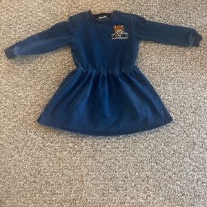 Moschino Baby Denim Dress Size 2T